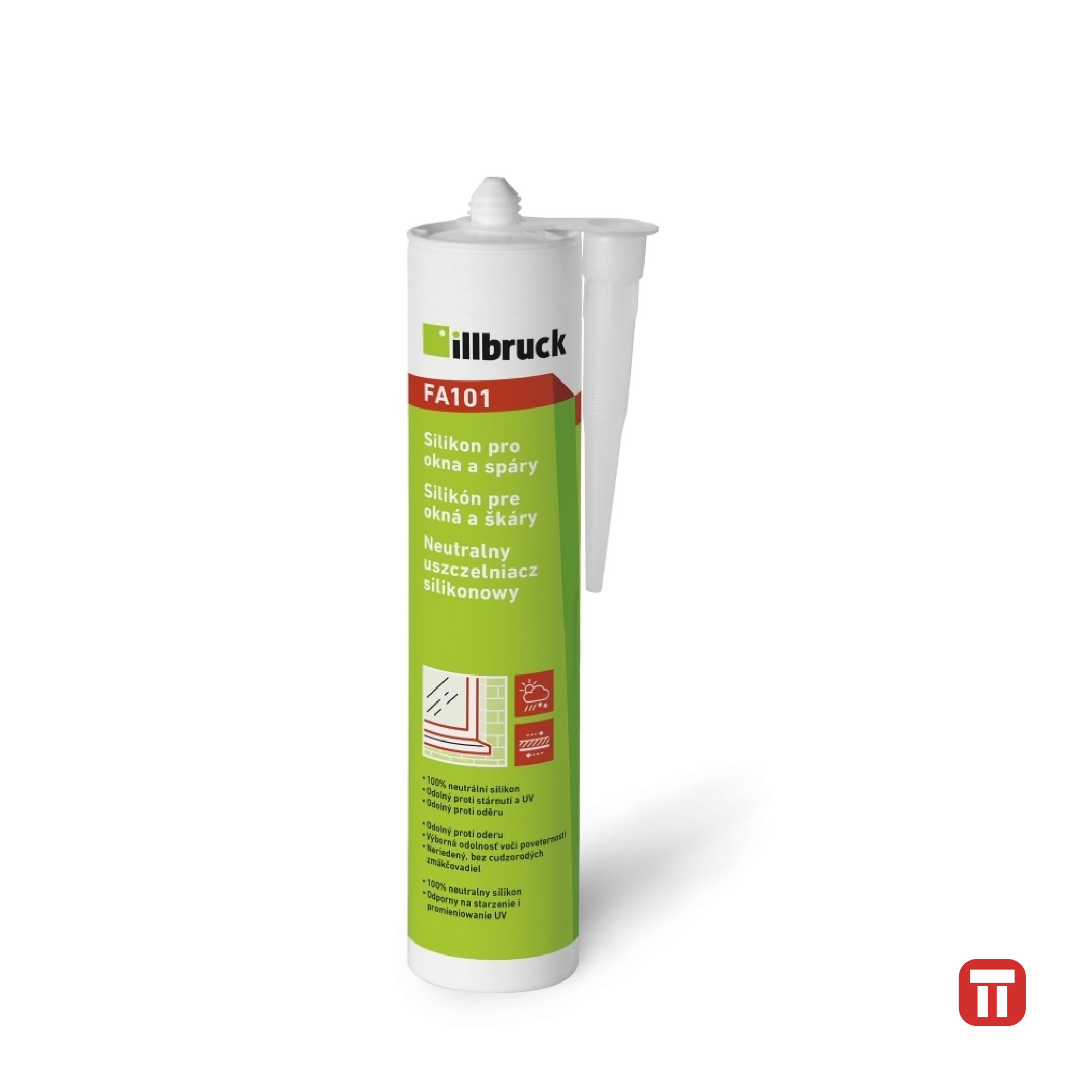 Silicon rosturi - Illbruck FA101 - Bittbau